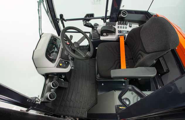 Kabina ładowarka kołowa kubota r070
