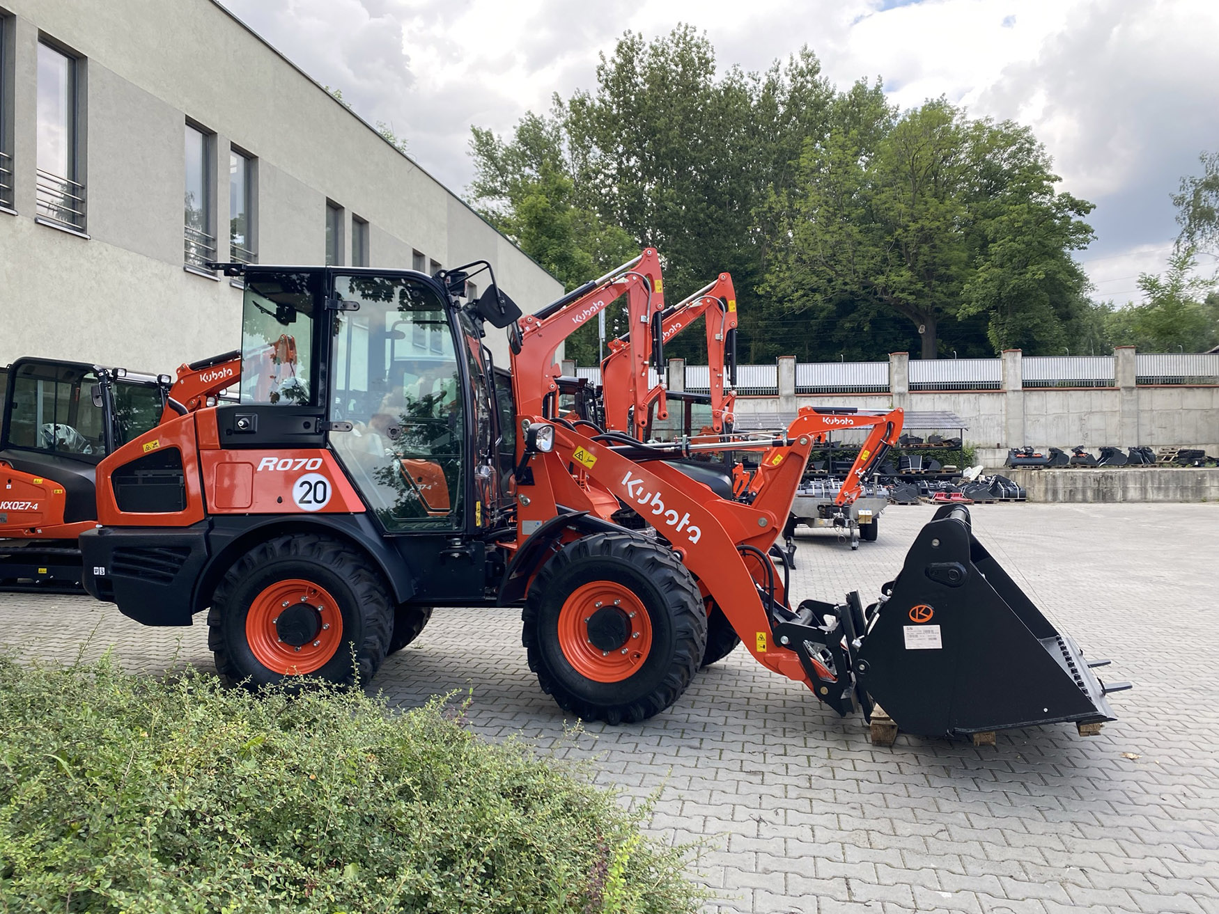 Ładowarka kołowa KUBOTA R070 nowa generacja