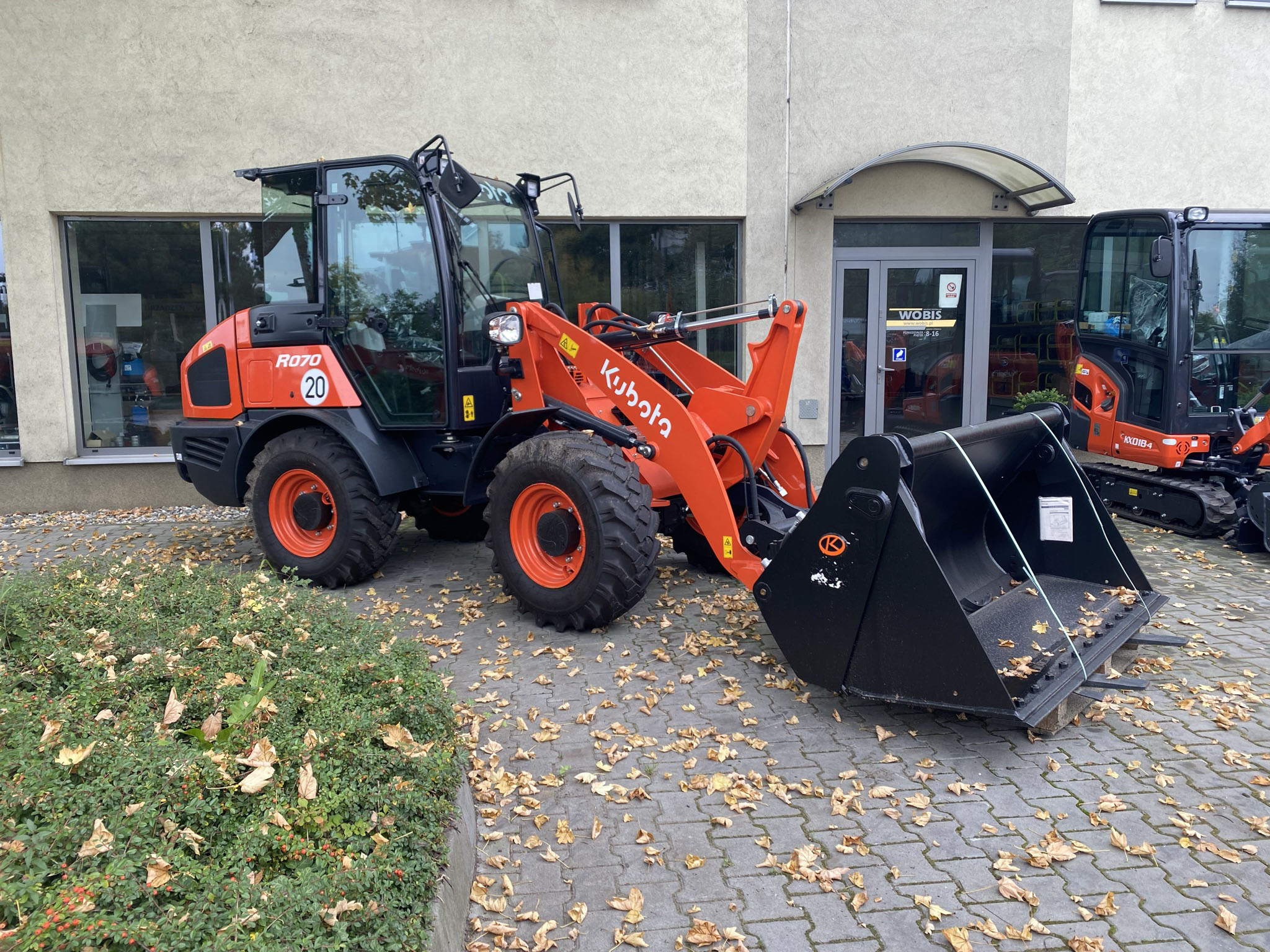 Ładowarka kołowa KUBOTA R070 przód