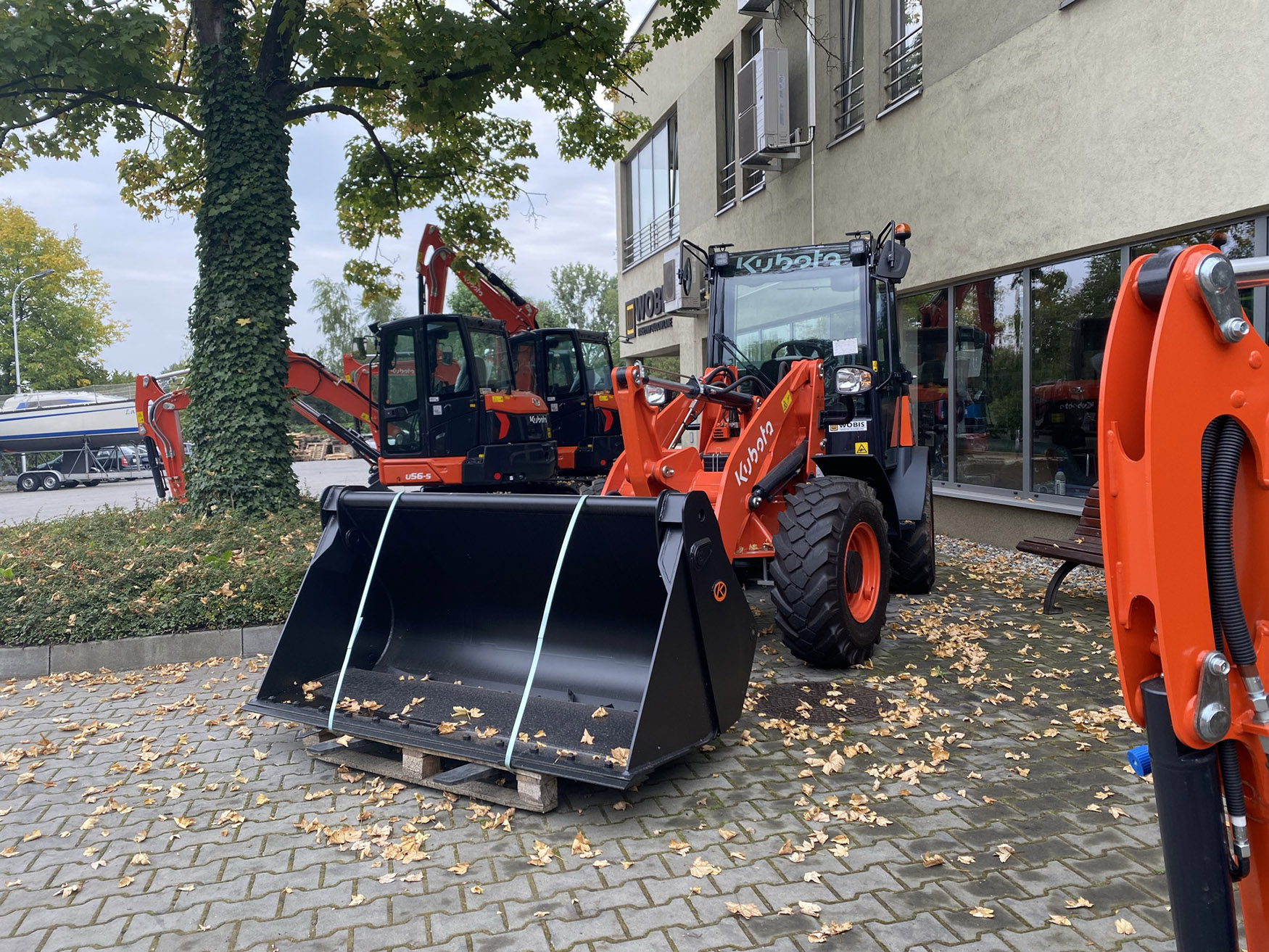 Ładowarka kołowa KUBOTA R070 nowy model