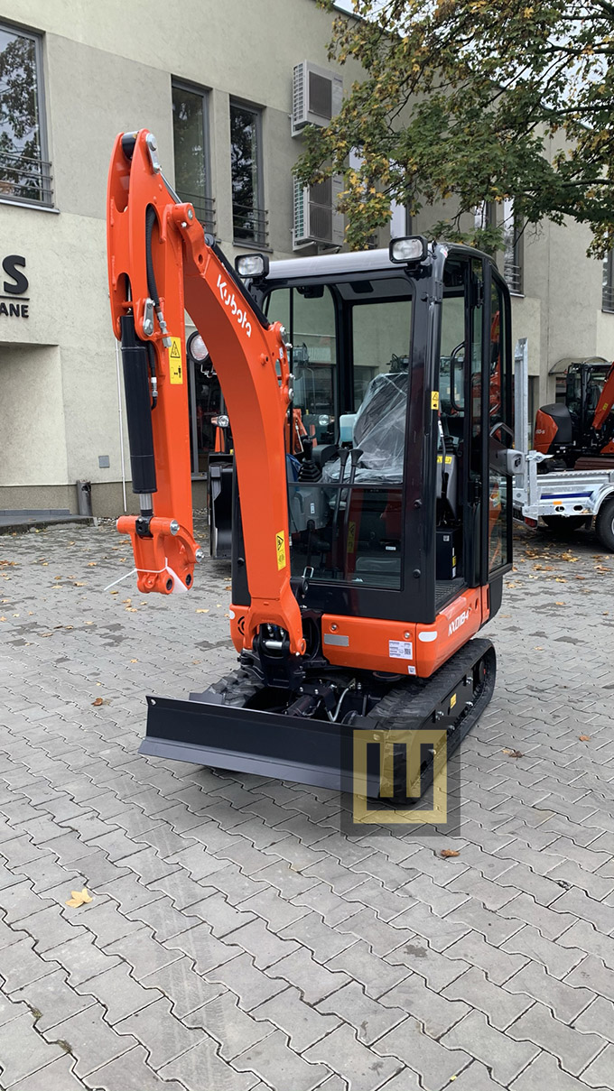 Minikoparka KUBOTA KX018-4 przód