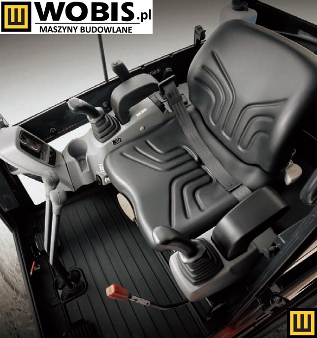 Minikoparka KUBOTA KX019-4 kabina