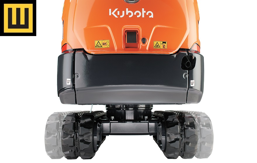Minikoparka KUBOTA KX019-4 rozsuwane gąsienice