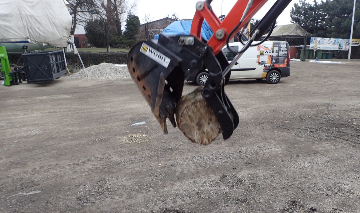 Minikoparka KUBOTA KX019-4 pazur