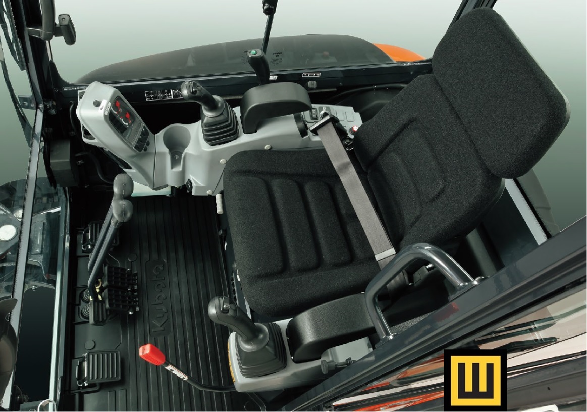 Minikoparka KUBOTA KX027-4 kabina