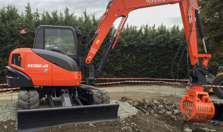 Minikoparka KUBOTA KX080-4 MGL