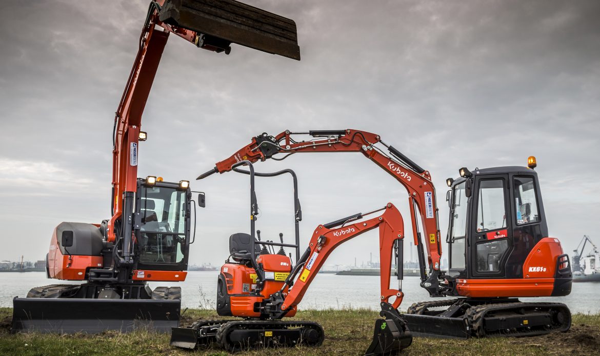 Minikoparka KUBOTA KX080-4 MGL U10 i KX61-3