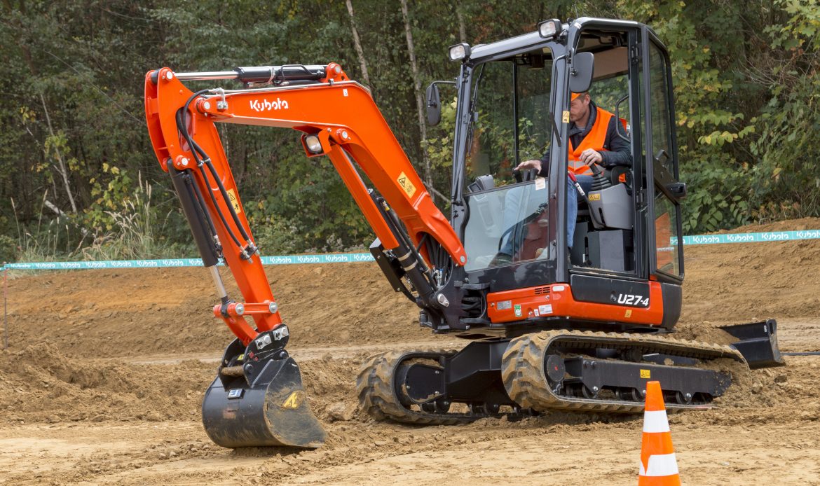 Minikoparka KUBOTA U27-4