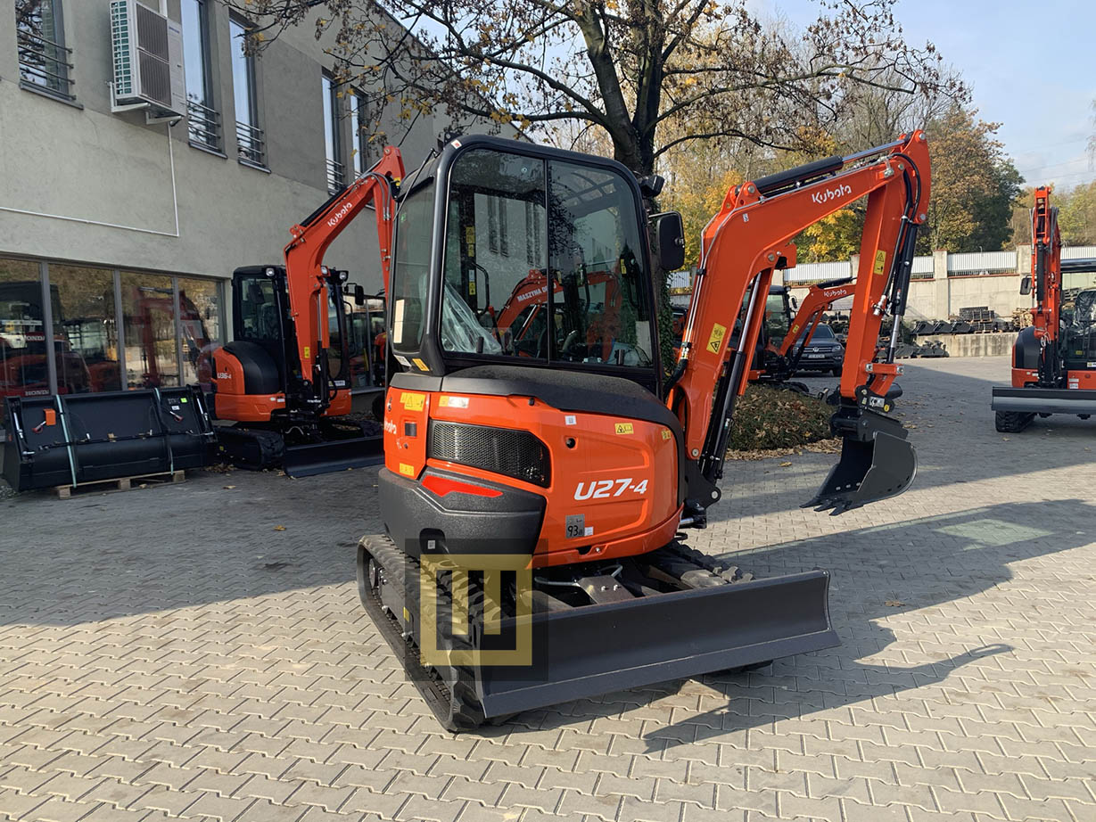 Minikoparka KUBOTA U27-4 obrys