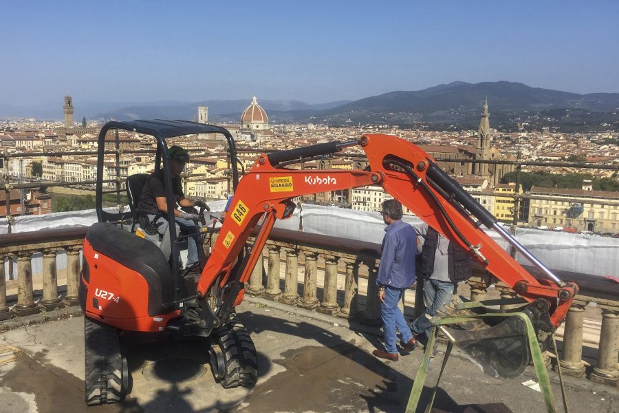 Minikoparka KUBOTA U27-4 budowa