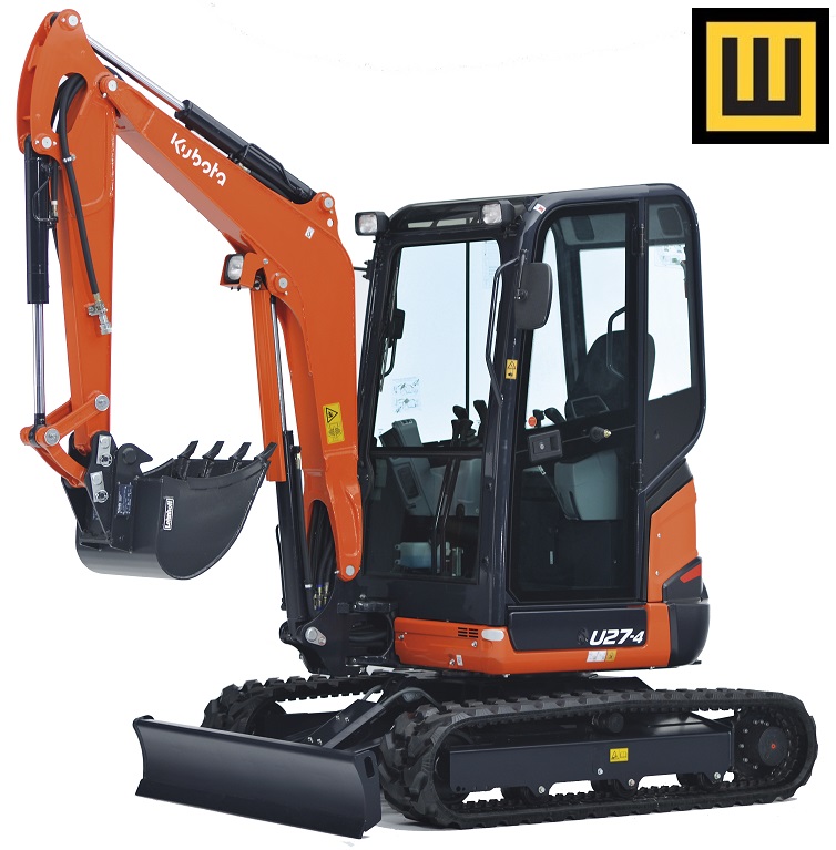 Minikoparka KUBOTA U27-4
