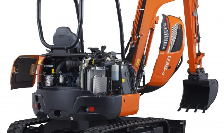 Silnik KUBOTA D1703-M-DI-E4 w minikoparce U36-4