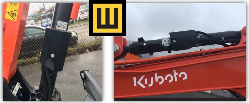 Zawór anty-spadkowy ISO 8643 — KUBOTA U50-5