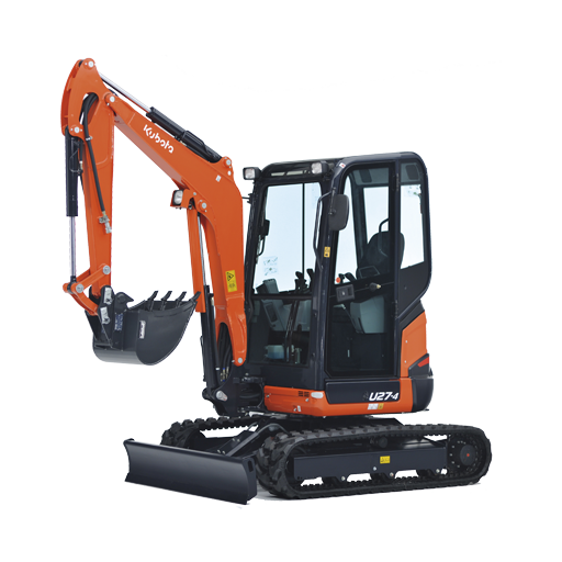 Minikoparka Kubota U27-4